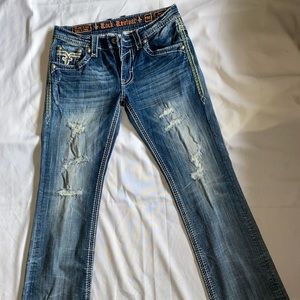 Rock Revival Ripped Jeans